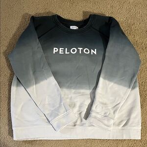 Peloton Gradient Sweatshirt in Black and White